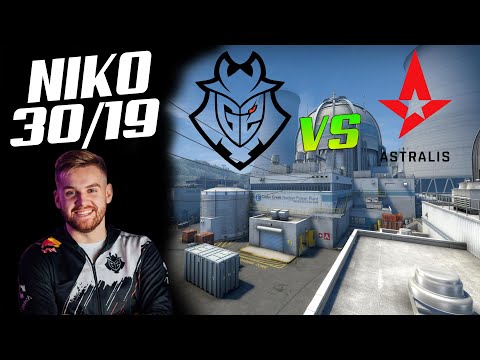 CSGO POV G2 NIKO(30/19) VS ASTRALIS NUKE BLAST Premier Fall Series 2020 04.11.20!