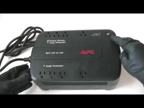 How to replace an APC Back-UPS ES 550 Battery