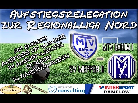 Relegationsspiel: MTV Barum - SV Meppen II