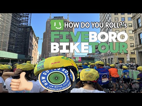 How Do You Roll? |  Five Boro Bike Tour, 2023
