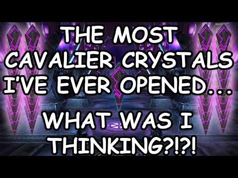 MCOC - Opening the most Cavalier crystals I have ever opened at once...