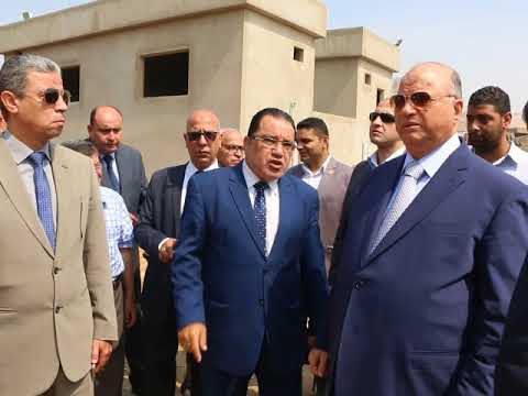 السيد محافظ القاهرة يتفقد أعمال الإنشاء الجارية فى سوق التونسى الجديد 