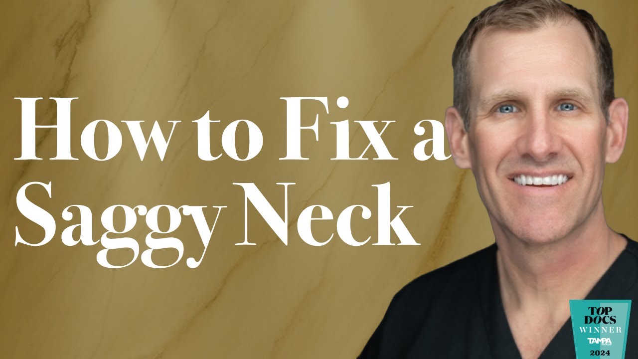 How To Fix a Saggy Neck