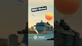 MSC Divina 🛳️ #travel #like #subscribe #comment #cruise #vacation #shortvideo #shortsvideo #shorts