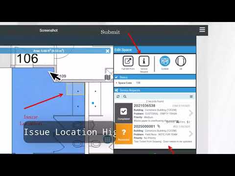 IDN CAFM Short # 1 - Regions, Server Racks, Data Entry from Drawing Interface