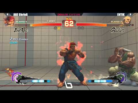 SSF4 AE2012 AGE ChrisG vs Entik - Next Level Battle Circuit #6 Tournament