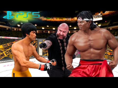 UFC4 Bruce Lee vs. Bolo Yeung EA Sports UFC 4