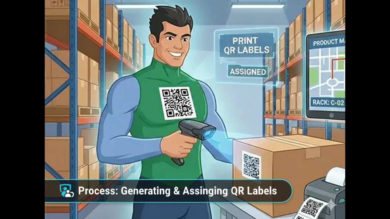 Print and Assign Product QR - Video Tutorial