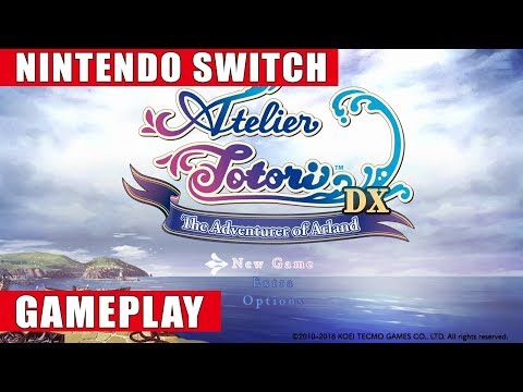 Atelier Totori ~The Adventurer of Arland~ DX Nintendo Switch Gameplay