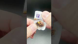 開封！パッケージも完璧なのに中身まで最高⁉︎『定番お惣菜パウチボールチェーン』ガチャやってみた♪#食品サンプル#マスコット#ミニチュア#新発売#ガシャポン