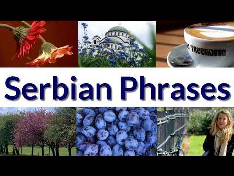 Serbian Phrases 1
