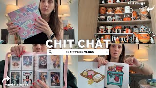 VLOGTOBER DAY 13 | Sit Down & Chat ✨ My Movie Binder, Coloring Book + Talking Finances!