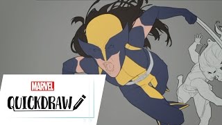 A Year of Marvels - Marvel Quickdraw - Art by Jamal Campbell