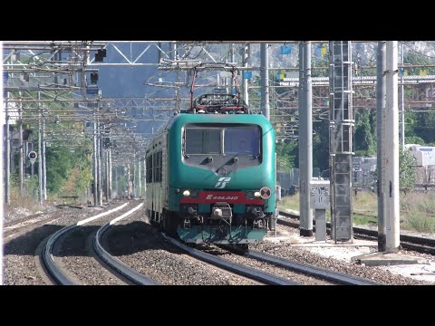 4K - 2020-08-08 Brennero Transiti di una giornata di mezza estate 1/17 - Stazione di Domegliara