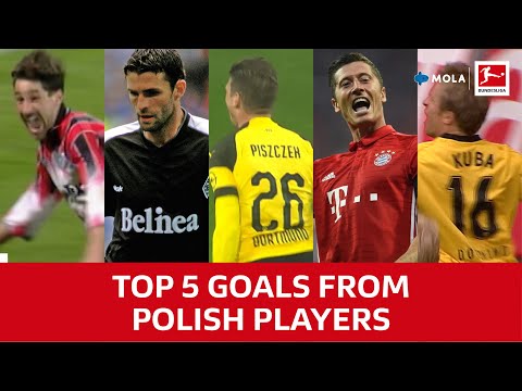 Bundesliga | Lewandowski, Piszczek And More | Top 5 Goals From Polish Players