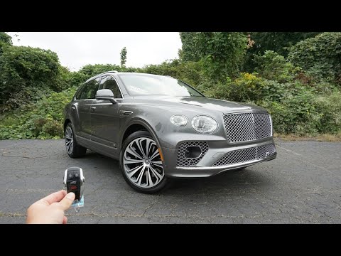 2021 Bentley Bentayga First Edition: Start Up, Test Drive, Walkaround and Review