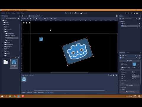 A video explaining how to move arround the project and some Godot 3 basics