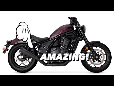 Honda Rebel 1100 Vance & Hines Exhaust! Review & Sound!