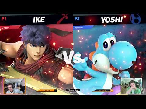 YikaVsEldigan Kolping-Grind #4 [Losers Semi-Final] Yikarur (Pikachu, Yoshi) vs Eldigan (Ike)
