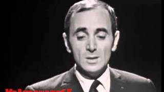Charles Aznavour chante Il faut savoir 1965 .flv