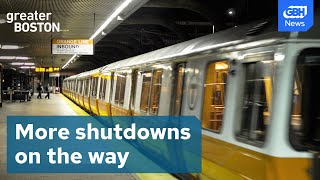 Derailments, downed power lines plague MBTA during repairs