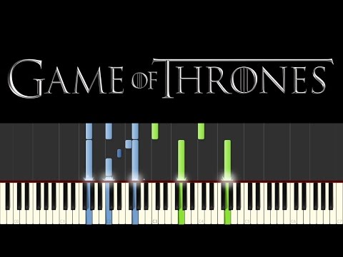 Game of Thrones (Piano Tutorial + sheets) - Main Theme