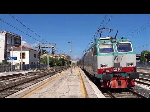 UNA MATTINATA DI TRANSITI SPETTACOLARI ALLA STAZIONE DI FANO, IL 24/05/2019!