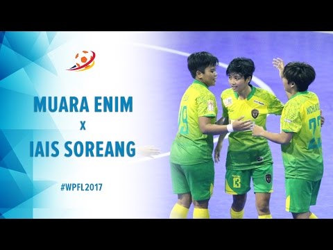 Muara Enim Unyted (3) vs (0) IAIS Soreang - Women Pro Futsal League 2017