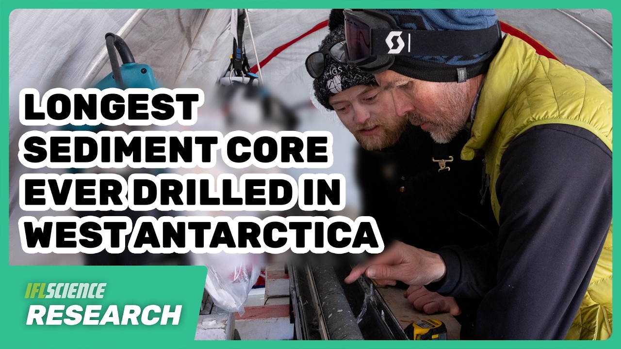A Record-Breaking Drilling 228 Meters Into Antarctica’s Bedrock Beneath A Massive Ice Sheet