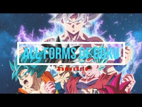 ALL GOKU'S TRANSFORMATIONS FROM (1986 - 2019)