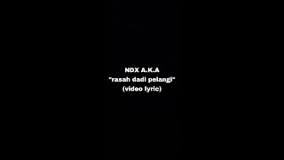 Download lagu NDX A.K.A Rasah Dadi Pelangi (Video Lyric) mp3 Download lagu NDX A.K.A Rasah Dadi Pelangi (Video Lyric) mp3