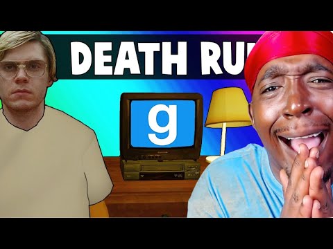 Reaction To Gmod Death Run - Jeffrey Dahmer Map! (Garry's Mod Funny Moments)