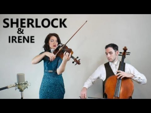 Sherlock's Theme Song and Irene's Theme (Sherlock BBC) - violin and cello cover (part 1)