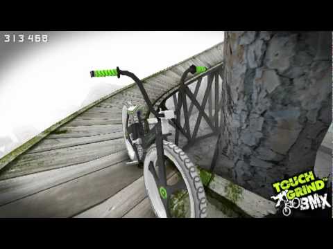 Touchgrind BMX - Northland - Beat the Illusion Labs record (4 092 216 points).mov