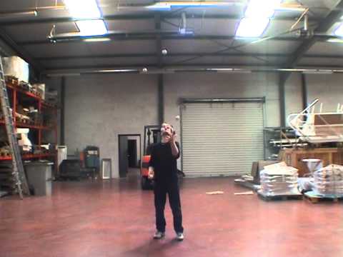 juggling 6 balls waterfall 5 with 1 multiplex