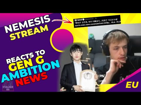 Nemesis Reacts to GENG Ambition News 👀