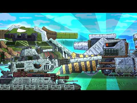 RATTE AGAINST THE IRON KAPUT! Repair of Ratte - Cartoons about tanks