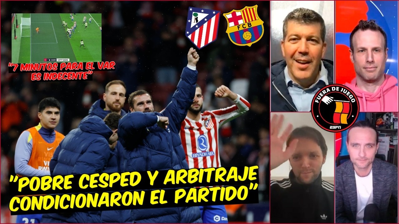 La GOLEADA del ATLÉTICO DE MADRID ante BARCELONA es la TORMENTA PERFECTA para CHOLO | Fuera De Juego