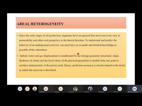 Main types and measurements of reservoir heterogeneity
