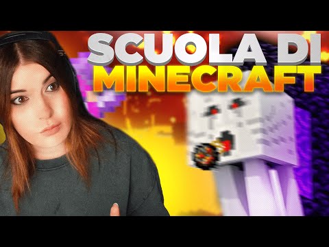 SCUOLA DI SOPRAVVIVENZA, PRIMA VOLTA NEL NETHER - EP. 4