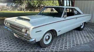 1967 Plymouth Belvedere II RO23 Super Stock Lightweight 4-Speed Walk Around