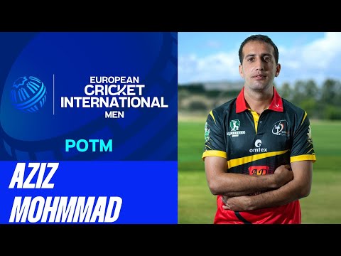 POTM Match 1: A.Mohammad - BEL vs GER | ECI Germany-Belgium, 2025 | 12 Jul 2025 | ECI25.057