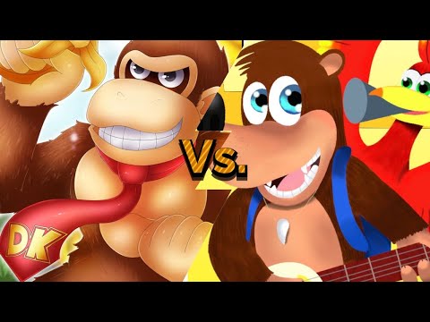 Super Smash Bros Ultimate: Donkey Kong vs. Banjo & Kazooie