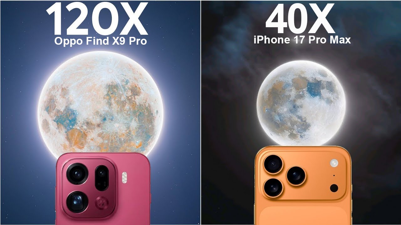 Bocoran Oppo Find X9 Pro vs iPhone 17 Pro Max: Duel Zoom Kamera Terpanas