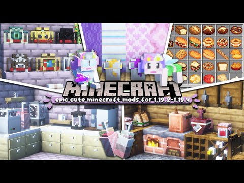 MUST TRY Top 10 AMAZING & CUTE Minecraft mods of 2023 for 1.18.2-1.19.4!