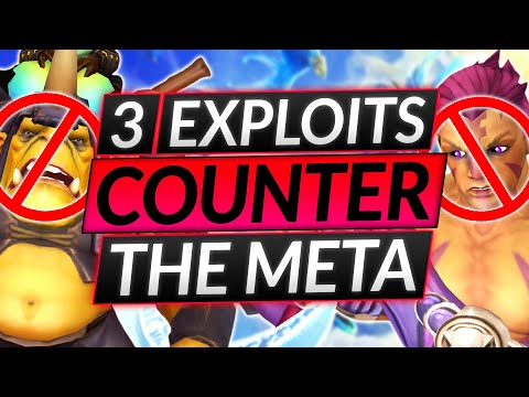 3 EASY EXPLOITS to COUNTER The 6 MOST BROKEN HEROES - Dota 2 Meta Guide