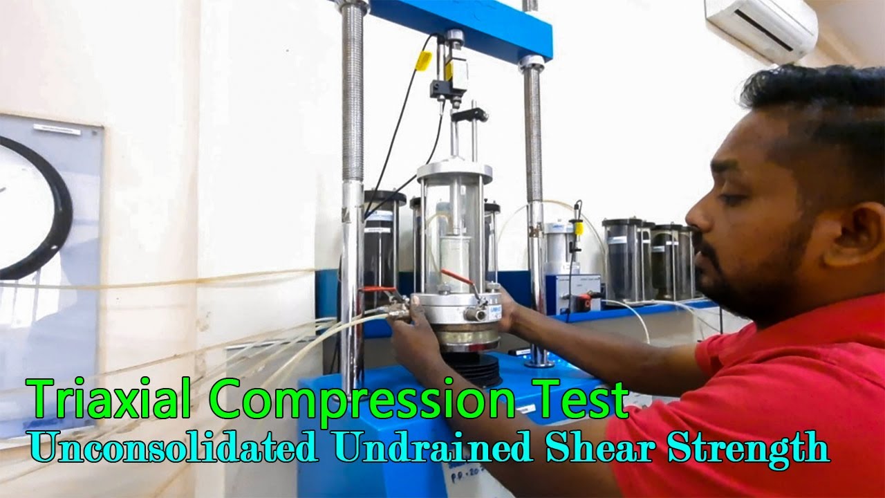 Unconsolidated Undrained Shear Strength in Triaxial Compression Test | Triaxial UU Test in English