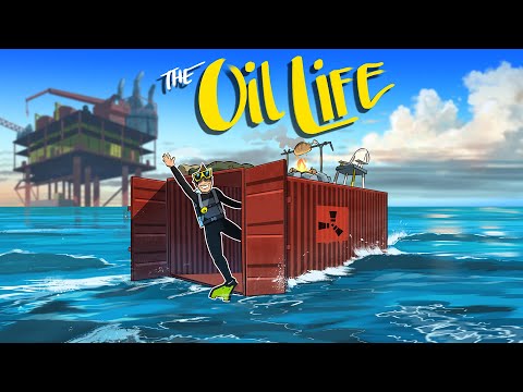 I Lived in a Floating 2x1 Next to Oil Rig - Rust