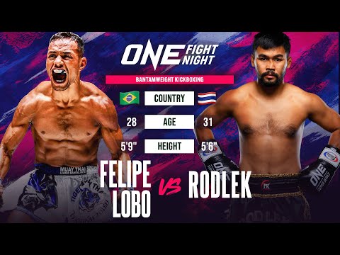 Felipe Lobo vs Rodlek PK Saenchai full fight