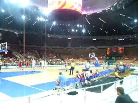 Katowice Spodek po remoncie mecz Polska U-18 AZS AWF Katowice